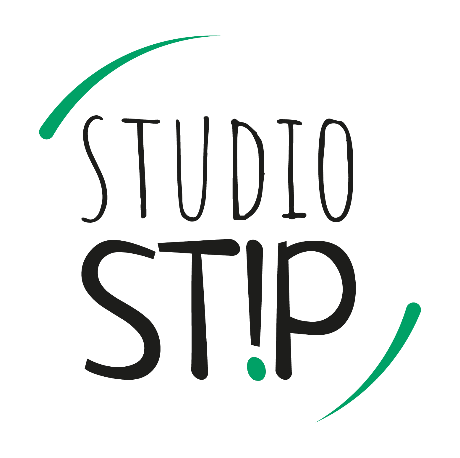 Grafisch ontwerp studio St!p logo