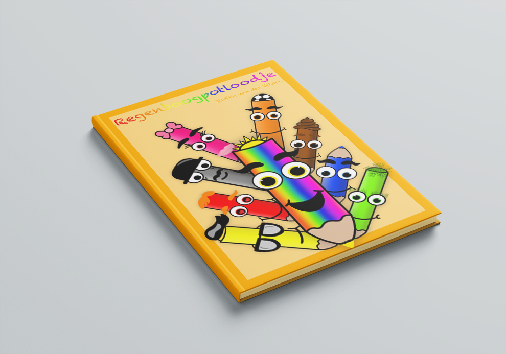 Kinderboek Regenboogpotloodje